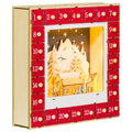 Calendrier de l'Avent lumineux en bois — 24 tiroirs