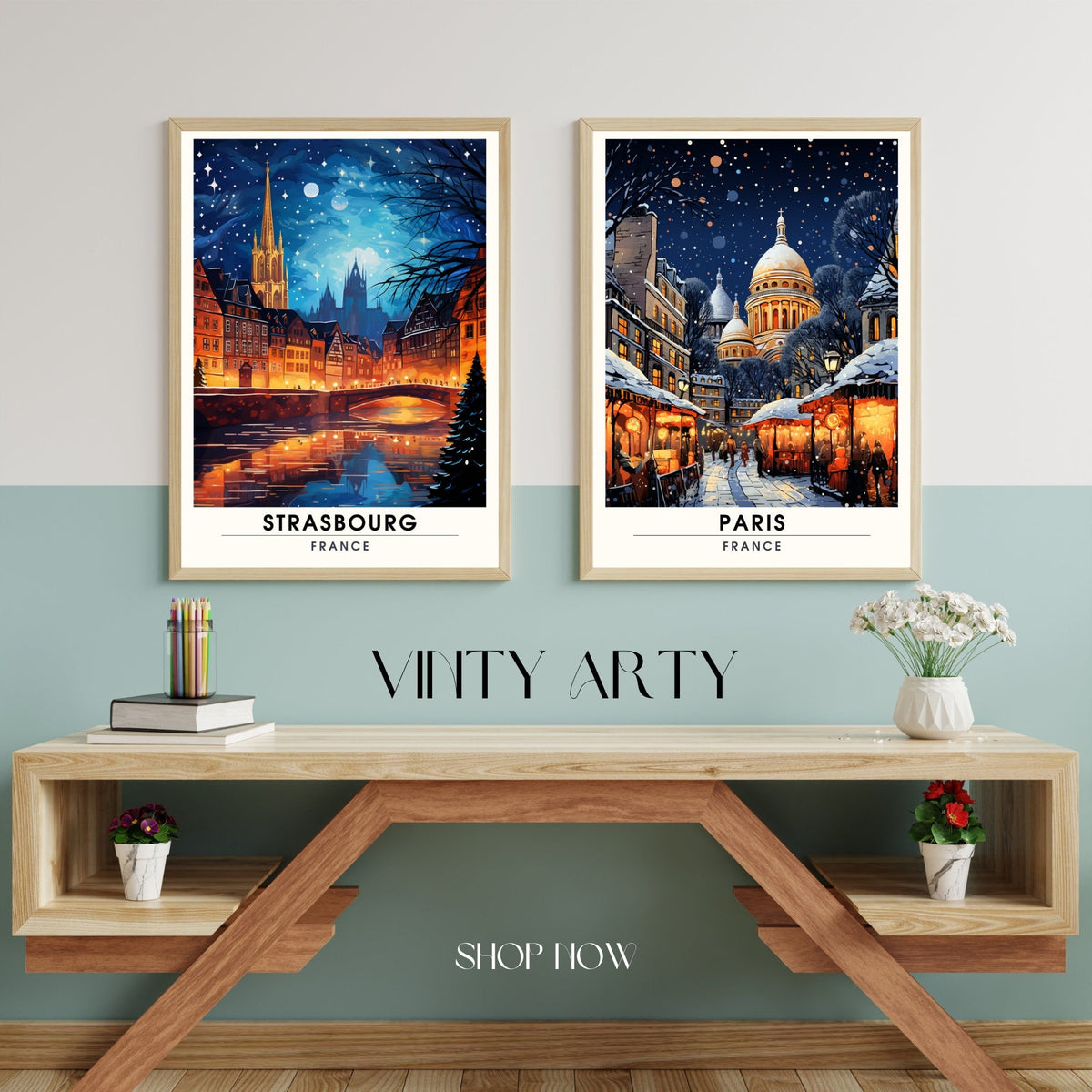Affiche Strasbourg — Tirage d'art