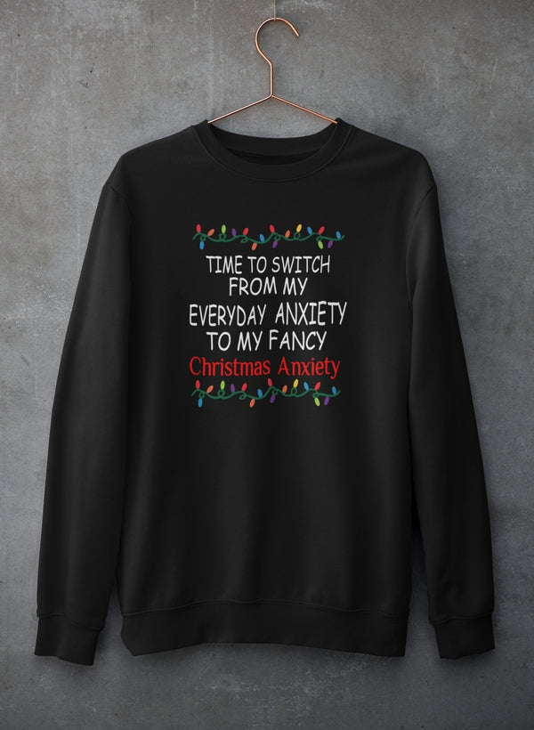 Christmas Anxiety Sweat Shirt-0
