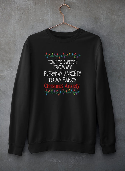 Christmas Anxiety Sweat Shirt-0
